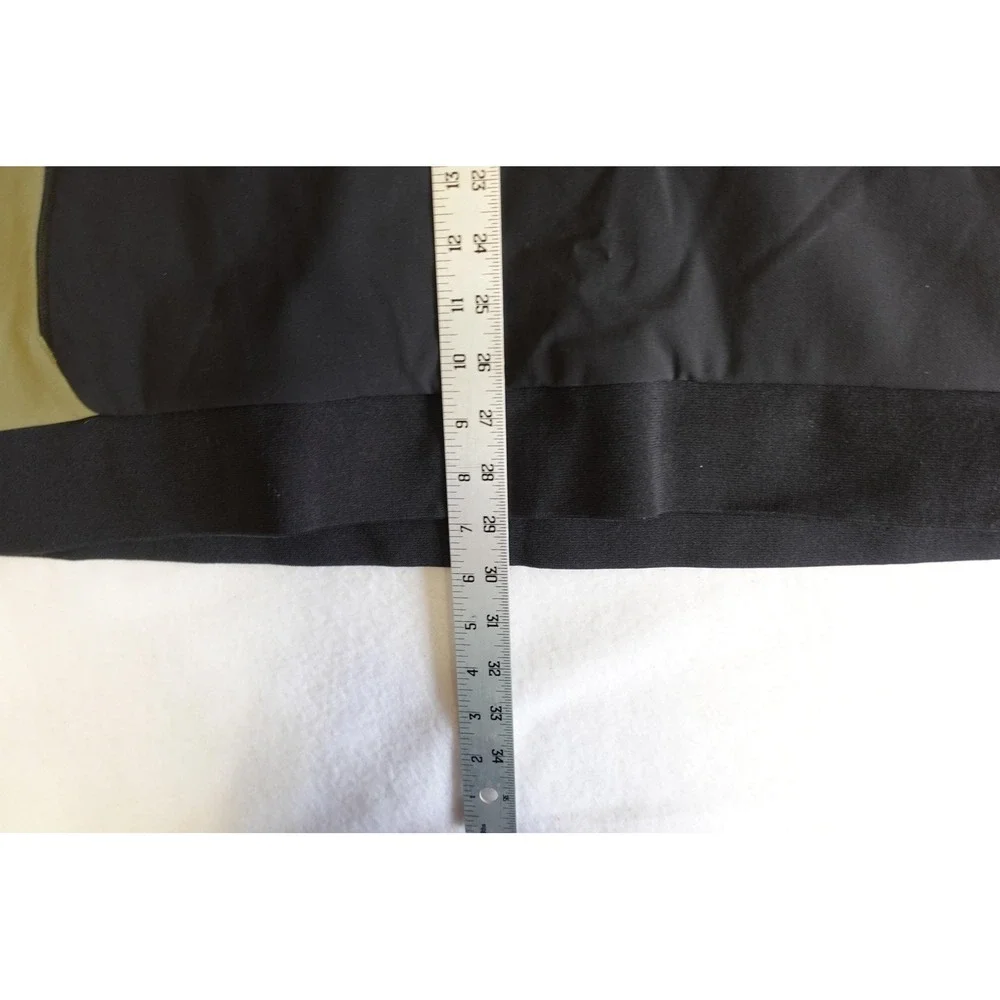 The North Face Hoodie Mens XL Green Black Fleece Pullover Softshell Zip Pockets